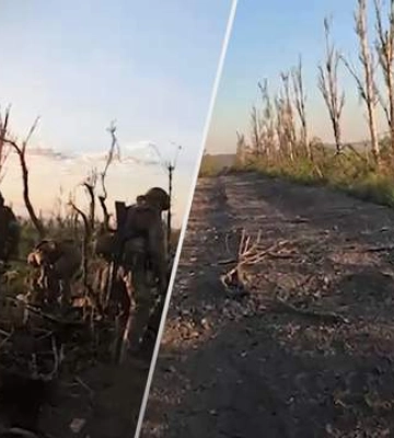 Військові показали, як евакуюють поранених з поля бою поблизу Бахмута