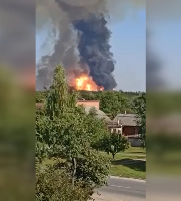 Взрыв на газопроводе в Полтавской области: рядом был замечен дрон – экс-нардеп (фото, видео)