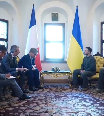 Президент України прийняв вірчі грамоти від новопризначених послів країн ЄС, Великої Британії та Канади