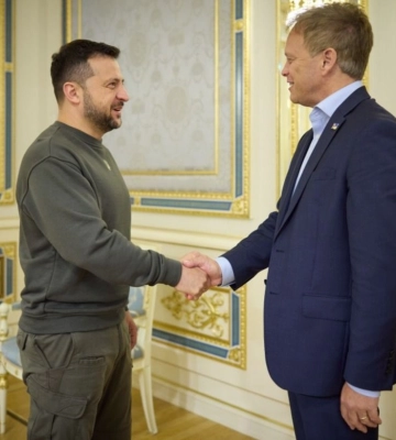 Новый министр обороны Британии приехал в Украину