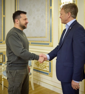 Зеленський зустрівся із новим міністром оборони Британії