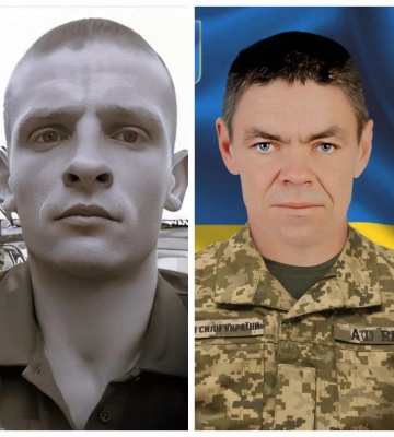 Рівненщина провела в останню земну дорогу двох Захисників