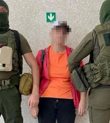 СБУ затримала російську інформаторку, яка «наводила» удари по позиціях десантників ЗСУ під Бахмутом