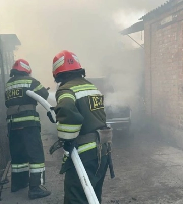 Два автомобілі горіли в Новоукраїнському районі