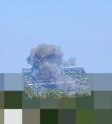 Російські війська завдали удару по Костянтинівці, жителі повідомляють про приліт у приватний сектор