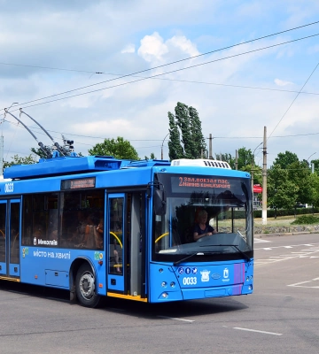 У Миколаєві тимчасово зміниться рух тролейбусів