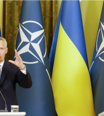 До Києва з візитом прибув генсек НАТО Столтенберг