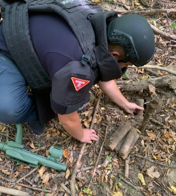 28 боєприпасів часів Другої світової виявили сапери під час планового розмінування на Дубенщині