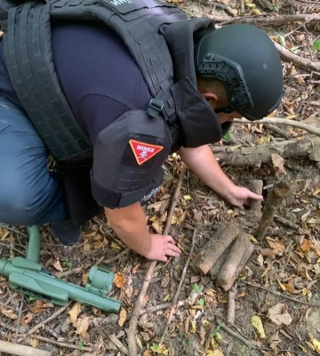 28 боєприпасів часів Другої світової виявили сапери під час планового розмінування на Дубенщині