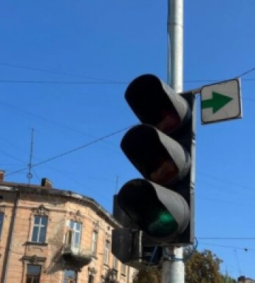 У Львові до кінця дня не працюватимуть світлофори на перехресті вулиць Личаківської – Голинського