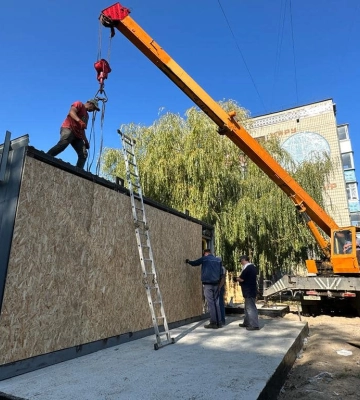 На дитячому майданчику у Костополі тепер буде котельня