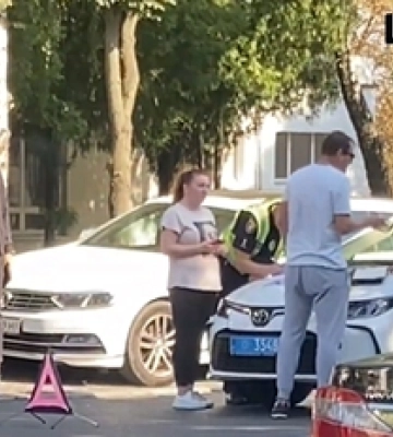 У Луцьку на Волі – ДТП за участю двох авто (відео)