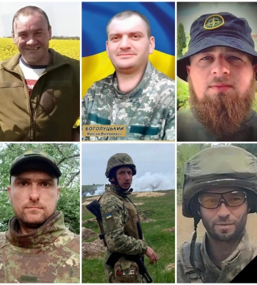 На Рівненщині попрощались із шістьма захисниками