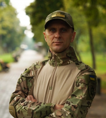 «Хочу поставити крапку у війні»: поліцейський з Волині понад пів року захищає Україну на «нулі»