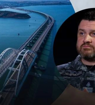 Окупанти бояться краху Кримського моста: у ВМС висміяли недолугі методи його захисту