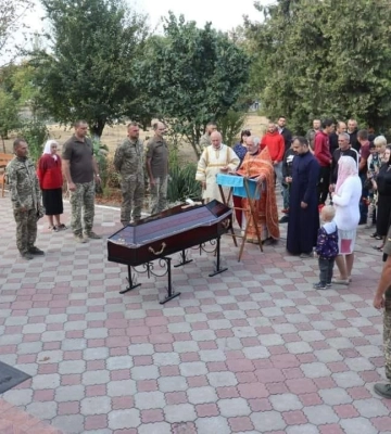 На Одещині попрощалися з військовослужбовцем ЗСУ Ігорем Котелевським