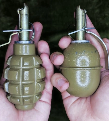 У лучанина серед білого дня вилучили 4 гранати