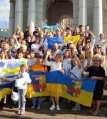 В Києві на Майдані Незалежності відбулась зустріч мешканців Голої Пристані