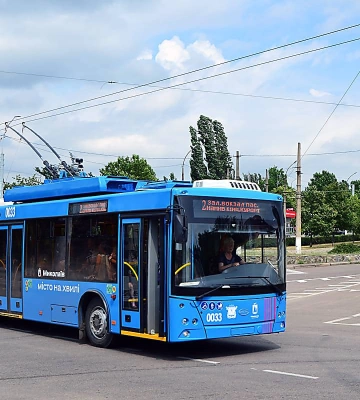 У Миколаєві тимчасово змінять рух тролейбусів по машруту №2