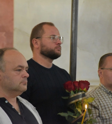 Лучани провели в останню дорогу загиблого Героя Анатолія Мосорука