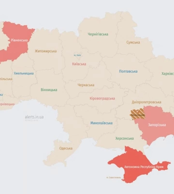 У вересні без тривог Рівненщина пробула всього тиждень