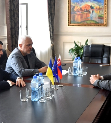 Голова облради обговорив поглиблення транскордонної співпраці із словацькими партнерами