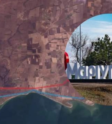 росія будує дорогу між окупованим Маріуполем та ростовом-на-дону