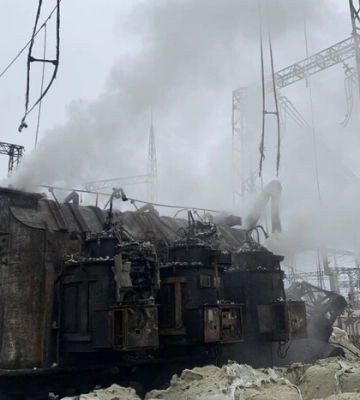 Російські окупанти атакували склад матеріалів ДТЕК на Дніпропетровщині