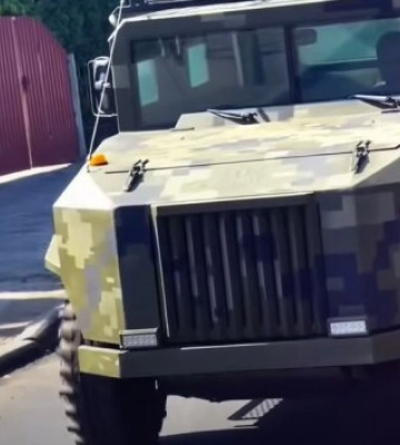 В Україні створили броньовану машину для ЗСУ (Відео)
