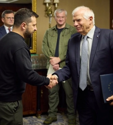 Зеленський та Боррель обговорили подальшу підтримку України