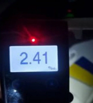 За тиждень криворізькі патрульні виявили 78 нетверезих водіїв