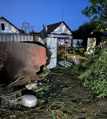 Нічні влучання у Дніпрі і Павлограді