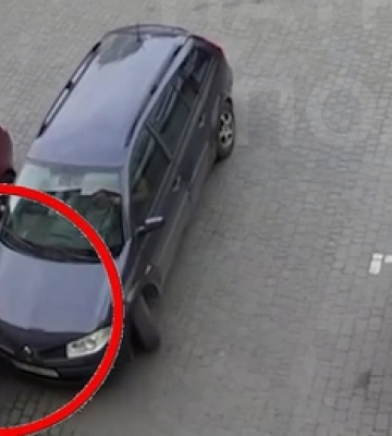 У Луцьку 19-річний водій декілька разів втаранився у авто (ВІДЕО)