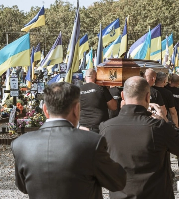 У Кропивницькому попрощалися з п’ятьма загиблими захисниками України (ФОТО)