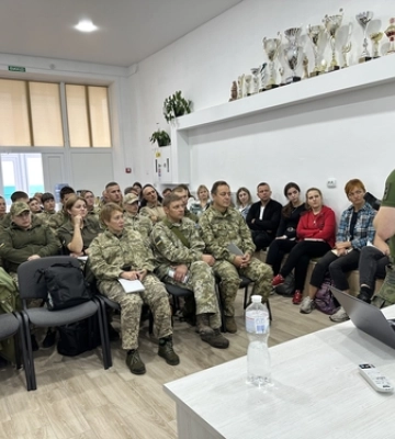 Фінські інструктори навчали волинську «екстренку» та прикордонників тактичній медицині