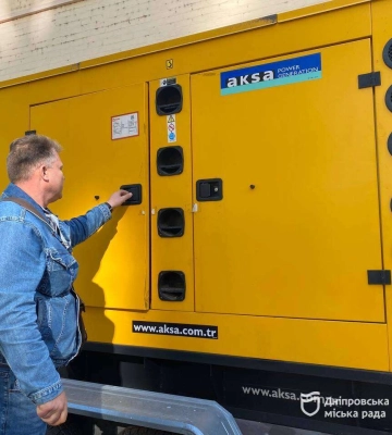 У Дніпрі готуються до холодів – закупили 92 генератори для станцій водопостачання та водовідведення