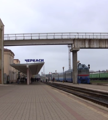 На вокзалі в Черкасах задимівся дизель