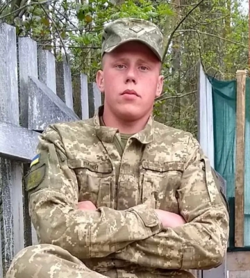 За рік після загибелі 22-річний Артем Палей повернеться додому на Рівненщину