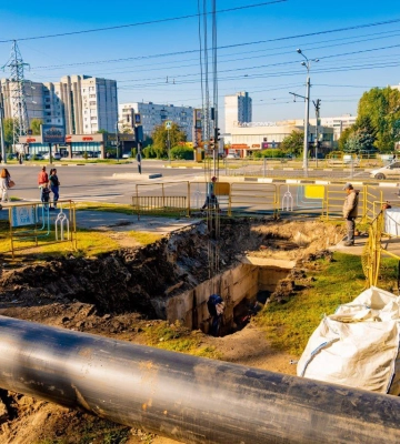 У Слобідському районі міняють тепломагістраль
