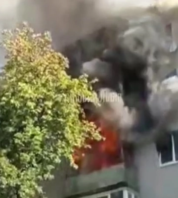 Львів’янин вижив після стрибка з четвертого поверху палаючого будинку