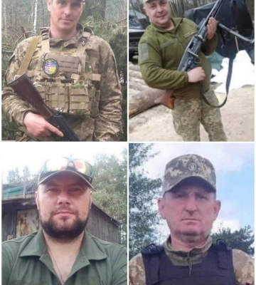 На Рівненщині провели в останню дорогу чотирьох захисників