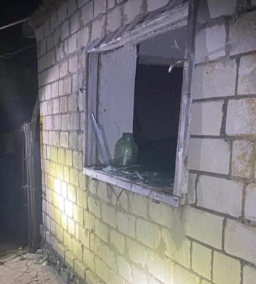 Цієї ночі через ворожий обстріл в Мирівській громаді пошкоджені будинки