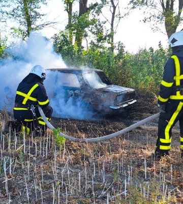Рятувальники ліквідували пожежу автомобіля на Уманщині