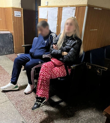 В Чернигове пара отпраздновала день рождения фейерверком. Их задержали