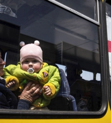 856 дітей евакуювали з населених пунктів Донецької, Запорізької та Харківської областей