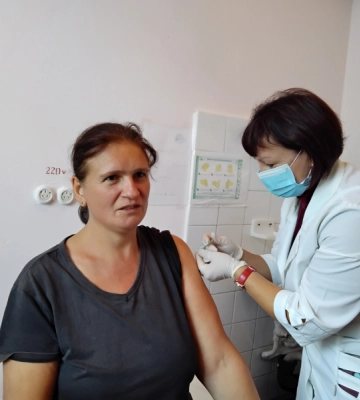 На Смілянщині вакцинували місцевих жителів від правця та дифтерії