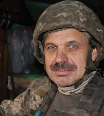 Майже 30 років вислуги: у 100-й бригаді служить військовий пенсіонер «Петрович»
