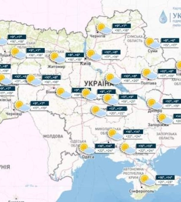Дощі завітають лише до двох областей України: прогноз погоди на 5 жовтня у Дніпрі