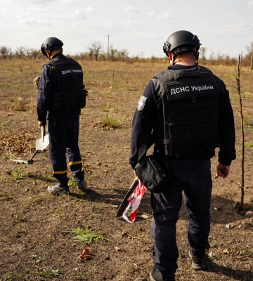 На Миколаївщині триває процес розмінування