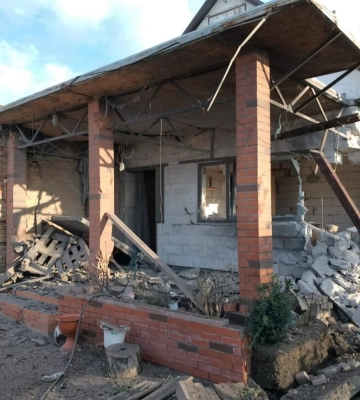 Утром оккупанты обстреляли Никополь